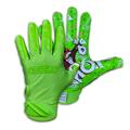 Battle Sports Money Man 2.0 Adult Football Receiver Gloves Green