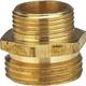 GARDENA 07262-20 Brass Reducer nipple 26.44 mm (3/4) OT, 20.96 mm (1/2) OT