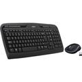 Logitech MK330 Radio Keyboard and mouse set German, QWERTZ Black