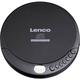 Lenco CD-200 Portable CD player CD, CD-RW, MP3 Battery charger Black