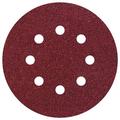 Wolfcraft 2069000 Router sandpaper Hook-and-loop-backed, Punched Grit size 40 (Ø) 125 mm 5 pc(s)