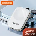 Toocki Caricatore wireless USB C per IWatch 7 6 SE 5 Caricatore USB portatile Stazione dock di ricarica per Apple Watch Tipo C Carica orologio