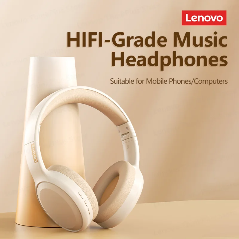Auricolare wireless originale Lenovo th30 Auricolare Bluetooth 5.0 Auricolare pieghevole Auricolare sportivo Auricolare da gioco