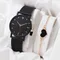 2 pezzi Set nero lusso strass orologi donna cristallo quarzo braccialetto orologi orologio da polso signore vestito orologio da polso orologio Relogio