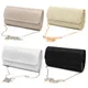 THINKTHENDO borsa a tracolla da sera da donna popolare pochette da sposa Prom busta da sposa borsa