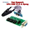 UPA USB V1.3 Xprog ECU Chip Tuning Programmer Eeprom Board Adapter con Clip SOIC8 SOP8 per 24CXX e