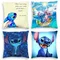 Disney Stitch fodera per cuscino peluche Lilo & Stitch federa Anime Kawaii federe decorazione per la