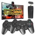Console per videogiochi 4K Controller Wireless Gamepad Built-in 10000 giochi lettore di giochi portatile retrò 64G per PS1/FC/GBA Game Stick