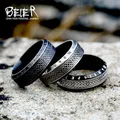 Beier acciaio inossidabile 316L Fashion Style uomo donna moda Odin Norse Viking Totem amuleto Rune