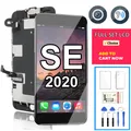 Per iPhone SE 2 2020 Schermo LCD Set completo Display Assemblaggio completo Sostituzione Touch Digitizer + Fotocamera + Auricolare A2275 A2298 A2296
