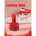 2023 New Fashion China Red Shoelace lacci piatti ceretta per scarpe lacci rotondi per scarpe da