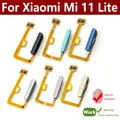Nuovo Per Xiaomi Mi 11 Mi11 Lite Sensore di Impronte Digitali Chiave di Ritorno Domestico Menu Pulsante Cavo A Nastro Flex Nero Bianco Blu Verde