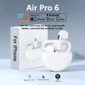 Auricolari Bluetooth senza fili originali Apple AirPods Pro 6 TWS Max auricolari auricolari con
