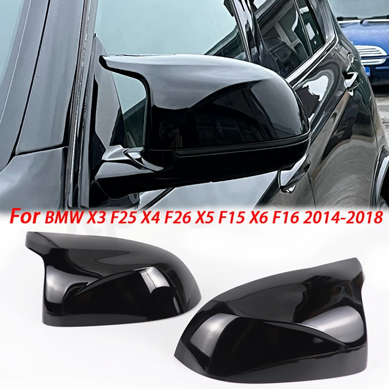 Per BMW F15 X5 F16 X6 F25 X3 F26 X4 2014 2015 2016 2017 2018 Parti di styling Auto Porta Laterale Retrovisore Specchio Laterale Tappo di Copertura M stile