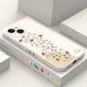 Ramoscelli Flower Willow Phone Case per iPhone 15 14 13 12 11 Plus Pro Max Mini X XR XS SE2020 8 7 6