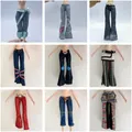 Molti tipi di pantaloni jeans pantaloni casual vestiti per la bambola delle scuole superiori della