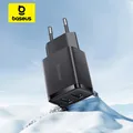 Baseus Caricatore da viaggio USB da 10,5 W Mini caricatore adattatore da parete portatile Ricarica per telefono a doppia porta per iPhone Huawei Xiaomi