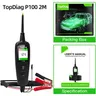 Topdiag P100 Automotive Circuit Tester Kit sonda di potenza sistema elettrico tensione Test batteria