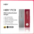 HiBy FC3 Dongle portatile MQA 8X Tipo C USB DAC Audio HiFi Decodificatore Amplificatore per cuffie DSD128 Jack da 3,5 per Android iOS Mac Win10