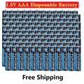 2023NEW 1.5V AAA batteria alcalina usa e getta a secco per Led Light Toy Mp3 Camera Flash Razor lettore CD tastiera Mouse Wireless