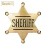 Distintivi dello sceriffo del vice spille per adulti occidentali della stella del Costume regali