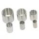 304 In Acciaio Inox 1/8 "1/4" 1/2 "3/8" 3/4 "1" 1-1/4 "1-1/2" BSP Femmina Filettatura Raccordi Per Tubi acqua gas connettore adattatore jointer