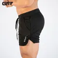 GITF Mens Gym Training Shorts uomo sport abbigliamento Casual Fitness Workout Running Grid