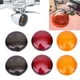 Nero rosso giallo indicatore moto Lens Light Caps Cover per Harley Dyna Softail Electra Glide Road