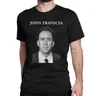T-Shirt da uomo wav Cage John Travolta Face Off T-Shirt in cotone divertente T-Shirt classica a