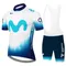 2025 movistar squadra di ciclismo maglia da ciclismo personalizzata tuta da ciclismo sportiva uomo