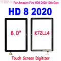 AAA 8.0 "Touch per Amazon Fire HD8 HD 8 2020 10th Gen K72LL4 Touch Screen Digitizer pannello di