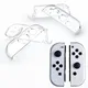 Custodia rigida trasparente Custodia protettiva Joycon Shell per Nintendo Switch/Switch Oled NS Joy-Con Protezione morbida in TPU trasparente in cristallo