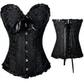 2023 corsetti e bustini da donna top donna sexy corsetto broccato zip stile vintage corsetto