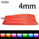 OCONA DC 12V 24V Super Sottile 4mm Multi-Colore COB LED Luci di Striscia Per Cabinet Auto FAI DA TE 480LED Blu/Rosa/Rosso/Viola nastro LED