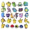 Set di ciondoli per scarpe in PVC Pokemon Accessori Crocs Accessori con fibbia Mewtwo Decorazione di