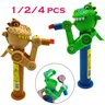 1/2/4 PCS Creative Lollipop Robot Holder Dinosaur Eat Lollipop up Case Candy Storage Cool