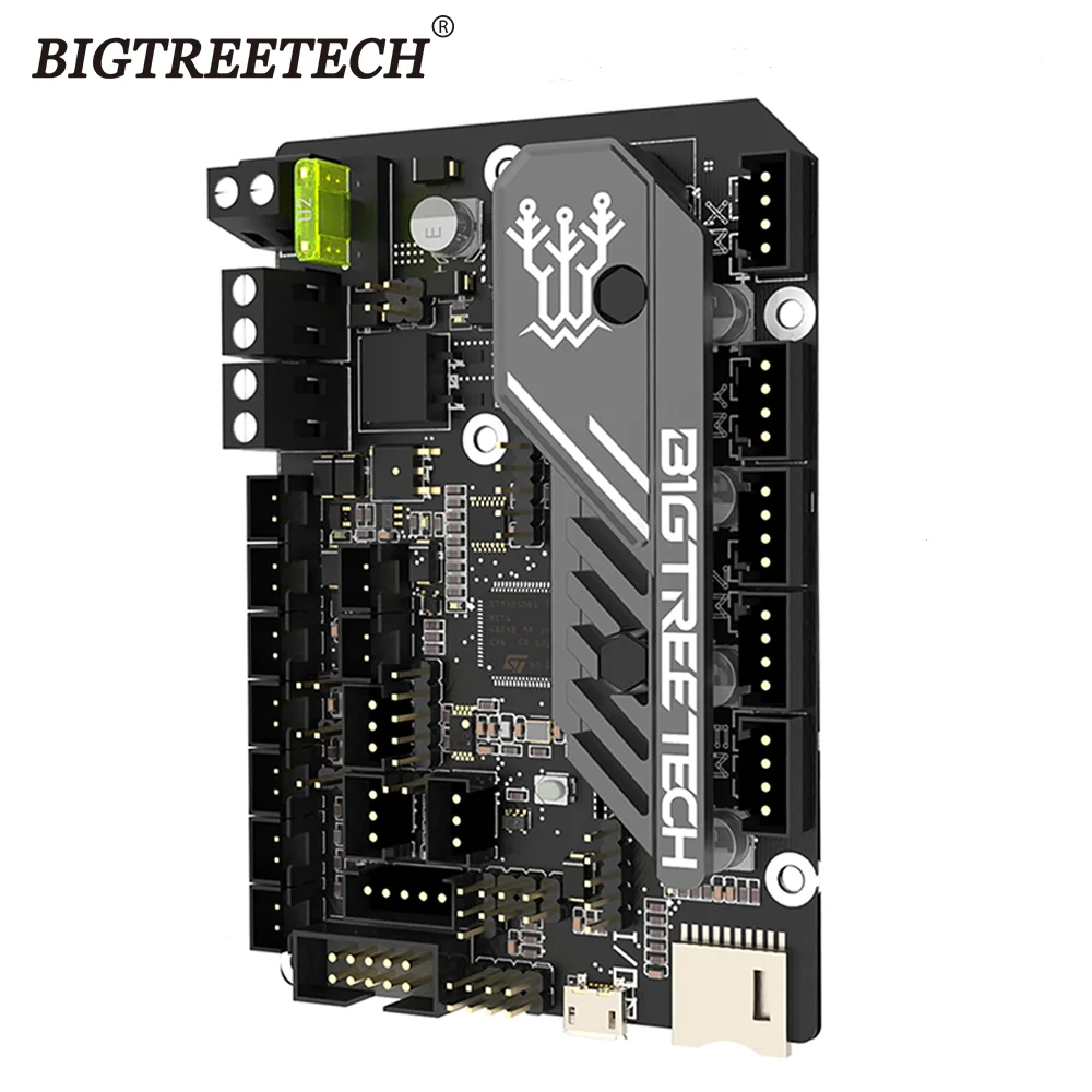 BIGTREETECH SKR MINI E3 V3.0 32 Bit Scheda Madre di Bordo TMC2209 Per Raspberry Pi Ender3 Ender5 CR10 Stampante 3D TFT35 E3 V3.0