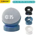 Base batteria Echo Dot 4a e 5a Base portatile ricaricabile 5200mAh 7 ore di riproduzione Supporto batteria per Echo Dot 4a e 5a supporto