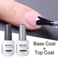 No Wipe Top Coat Base Coat Primer Gel UV Nail Art Tips Manicure Gel smalto per unghie colore smalto