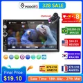 Podofo 2 Din Autoradio 7 "Bluetooth Stereo 2din Video Multimedia Player Autoradio Touch Screen Auto