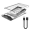 Hard Disk Boxs USB 3.0 tipo C 3.1 a SATA III Hard Disk Case 2.5 pollici HDD SSD Shell custodia esterna Hard Disk Box