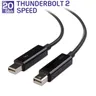 Real Thunderbolt 2 Cable 20gbps Thunderbolt 2 maschio a Thunderbolt 2 maschio per Macbook Air mini