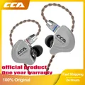 Cuffie CCA C10 4BA + 1DD tecnologia ibrida HiFi In Ear musica DJ Gamer Sport auricolare monitoraggio