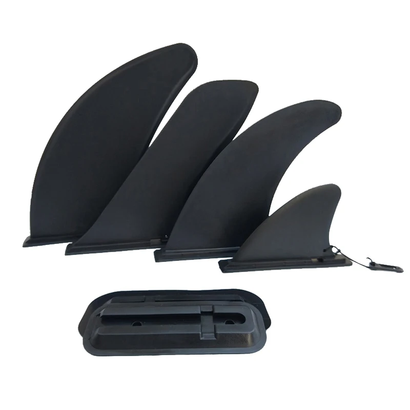 4 modelli Surf Onda d'acqua Pinna SUP Accessori Stabilizzatore Gonfiabile Stand Up Paddle Board Tavola da surf Pinna centrale scorrevole Pinna laterale