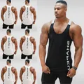Canottiere Fitness Bodybuilding caldo gilet muscolare per uomo Tee maglia da basket Solid Gym uomo