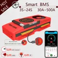Smart BMS 4S LiFePo4 12V 24V 36V 48V 30A ~ 500A Li-Ion LTO 3S 7S 8S 10S 12S 13S 16S 24S bms Balance Board Bluetooth APP per solare
