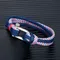 MKENDN Braccialetti con grillo di alta qualità Uomo Donna Fascino Sopravvivenza nautica Paracord