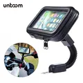 Supporto per telefono per moto Supporto per supporto per specchietto retrovisore per bicicletta per moto Borsa per telefono per moto per scooter impermeabile per Samsung