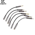 Cavo Audio da 2.5 maschio a 4.4 femmina cavo di placcatura in argento bilanciato adattatore da