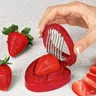 Set utensili da cucina per Gadget per frutta affettatrice per fragole taglierina per sgusciare la